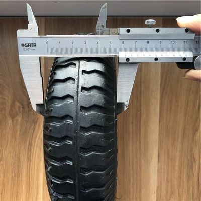250-4 प्लास्टिक रिम वायवीय ट्रॉली पहिए 21CM हाथ ट्रॉली पहिए वायवीय
