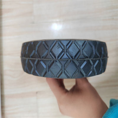 6*1.5' ठोस रबर पहिया खाद्य ट्रे कार्ट के लिए सस्ती कीमत का छोटा पहिया