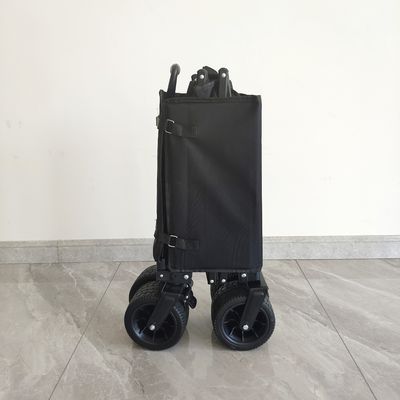 एडजस्टेबल हैंडल मल्टी पर्पस वाइड व्हील्स वेल्डिंग बीच कार्ट कोलैप्सिबल वैगन