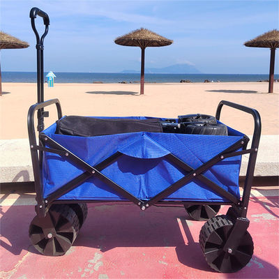 पीपी व्हील रिट्रैक्टेबल कोलैप्सिबल फोल्डिंग वैगन गार्डन ट्रांसपोर्टिंग कार्ट